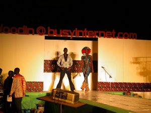 Our first anniversary party