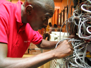 Osei at work